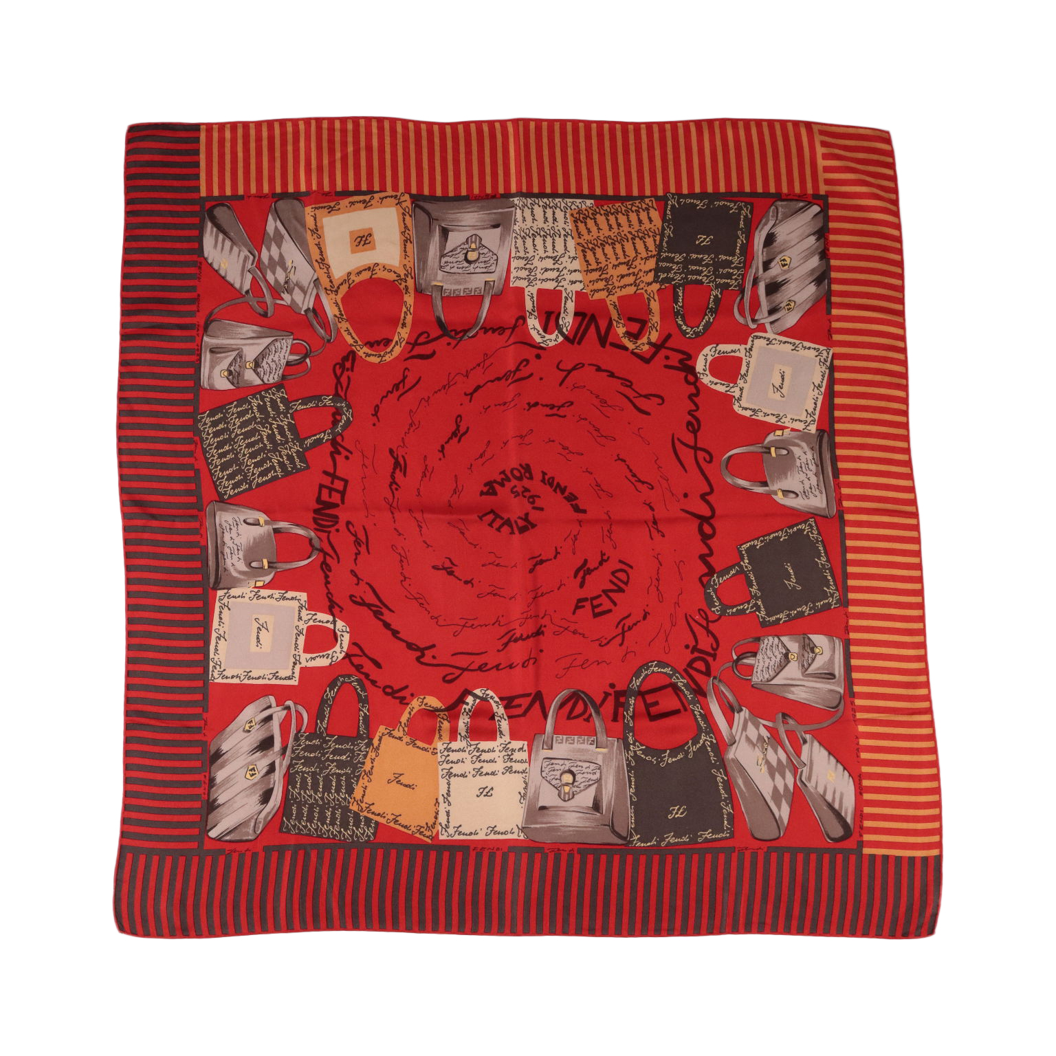 Foulard Vintage Fendi Vintage Abbigliamento E Corredi Dimanoinmano It