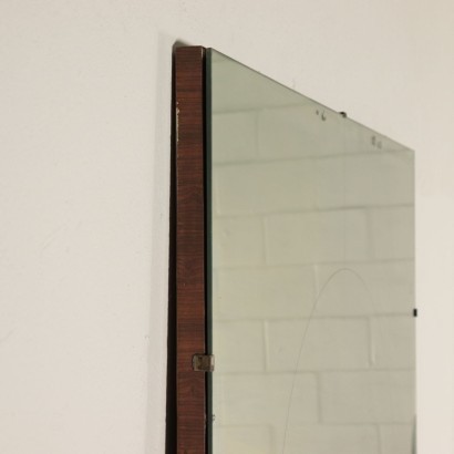 Mirror Mirrored Glass Wood Italy 1940s