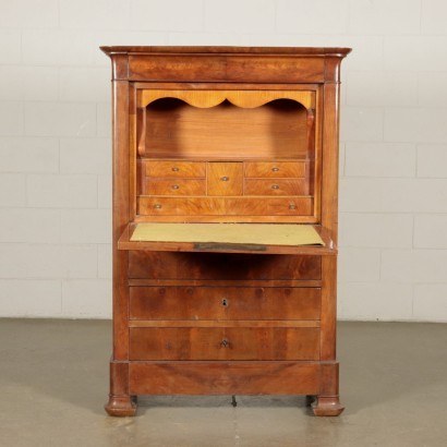 French Secretaire Mahogany France 19th Century