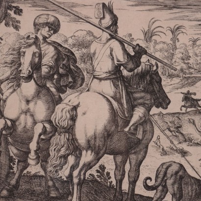 Three Etchings by Antonio Tempesta 1610/1613