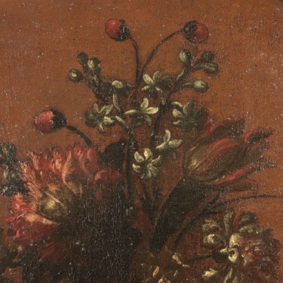 arte, arte italiana, pittura antica italiana,Andrea Scacciati ambito di ,Composizione di fiori e frutta,Andrea Scacciati,Andrea Scacciati ambito di ,Andrea Scacciati