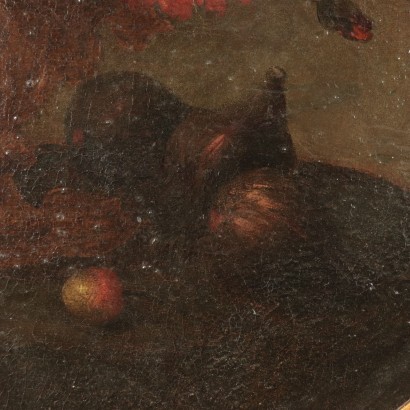 Scope Of Andrea Scacciati Oil On Canvas Late '600 Early '700