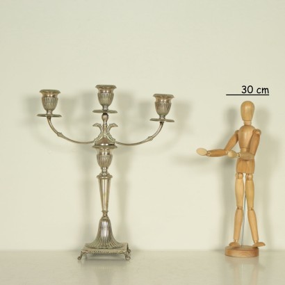 Candlestick Silver Italy 20th Century