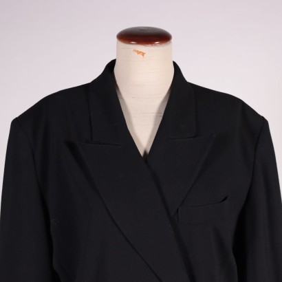 #vintagemoda#italianfashion#80s#90s#,Vestido negro Max Mara vintage