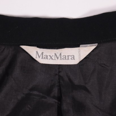 Vintage Max Mara Kleid Gr. 46 Wolle Italien 1980er-1990er