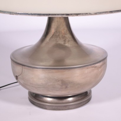 Lamp Silvered Metal and Methacrylate Italy 1960s-1970s