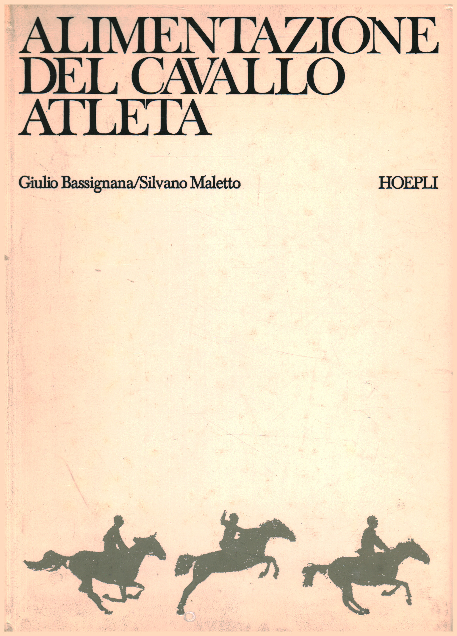 Alimentando al caballo atleta, Giulio Bassignana Silvano Maletto