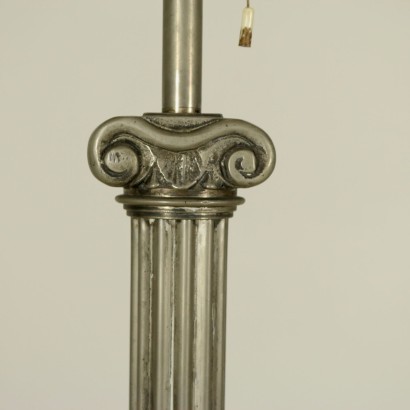 Floor Lamp Silver-Plated Brass Italy