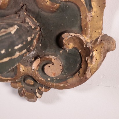 antiquariato, specchiera, antiquariato specchiera, specchiera antica, specchiera antica italiana, specchiera di antiquariato, specchiera neoclassica, specchiera del 800 - antiquariato, cornice, antiquariato cornice, cornice antica, cornice antica italiana, cornice di antiquariato, cornice neoclassico, cornice del 800,Coppia di Porta-Ceri XVII Secolo