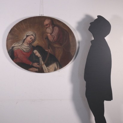 Madonna del Rosario con Santi