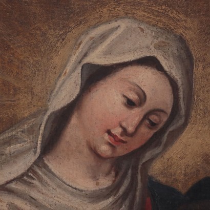 Madonna del Rosario con Santi