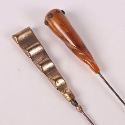 Vintage Pins Metal Glass and Bakelite 1960s