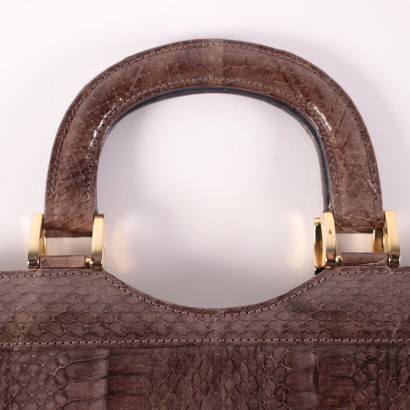 Vintage Reptile Leather Purse 1970s