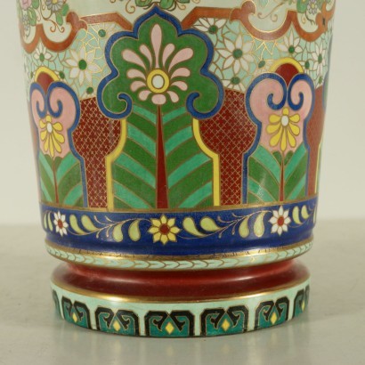S.C. Lombarda Vase Ceramic Milan Italy 1940s