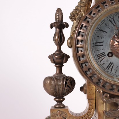 Orologio da Tavolo con Candelabri