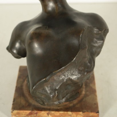 Female Bust Bronze Italy 20th Century