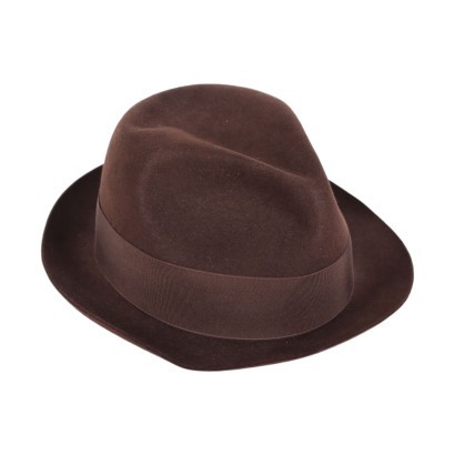 Sombrero Borsalino Vintage Marrón