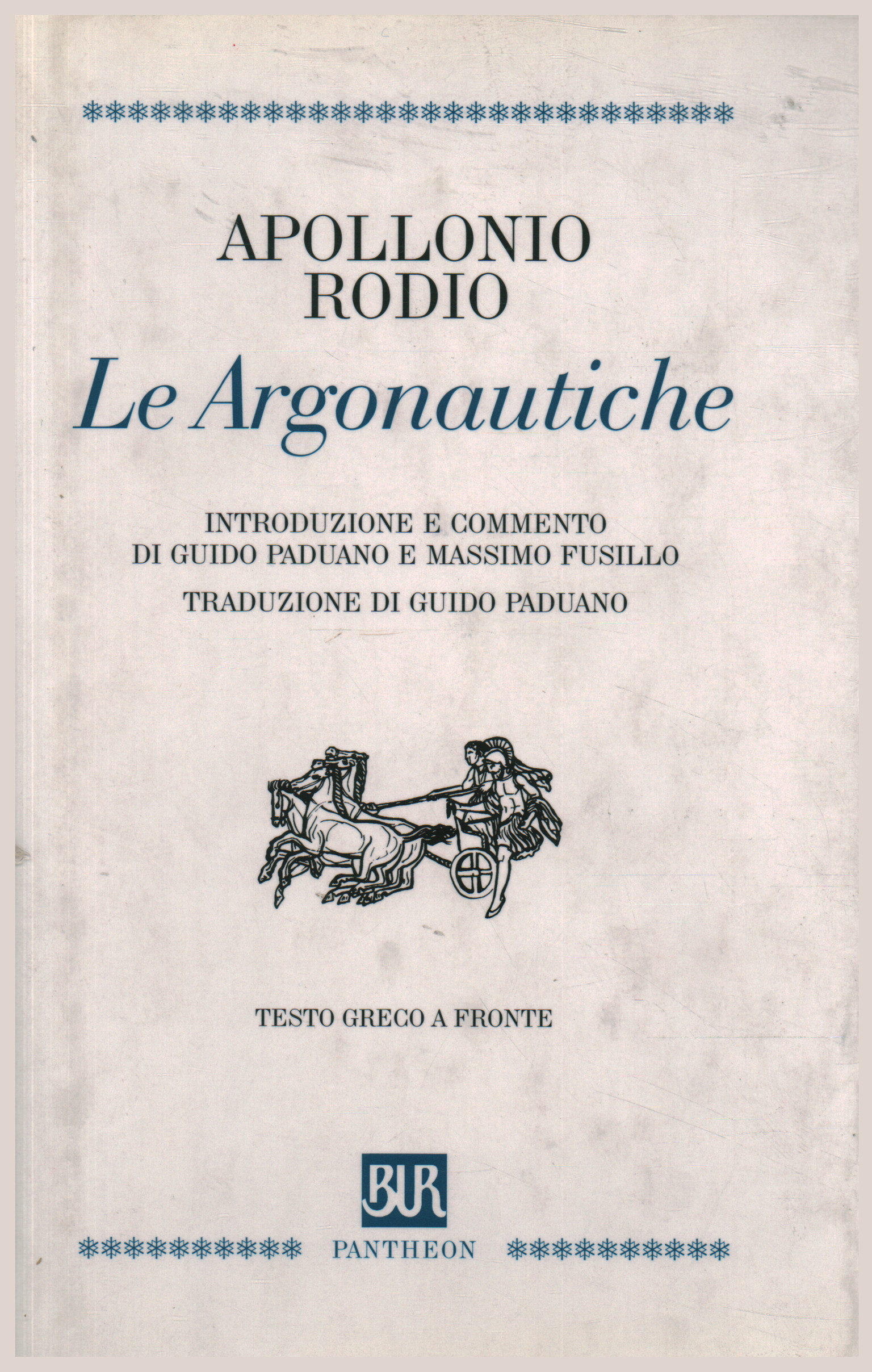 Die Argonautik, Apollonio Rodio