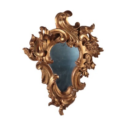 Roman Mirror Barocchetto Period Rome Italy 18th Century