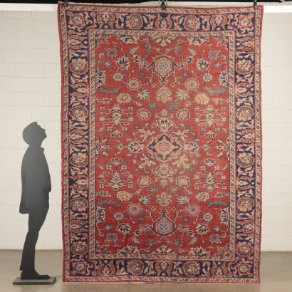 Esparta Carpet Cotton and Wool Turkey 1950s-1960s