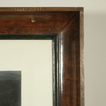 Empire Frame Pear Wood Italy 19th Century