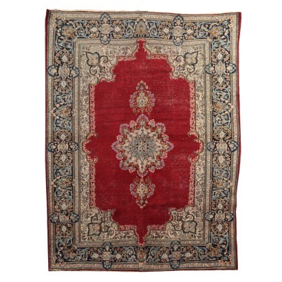 Kerman Carpet Wool and Cotton Iran 1970s-1980s