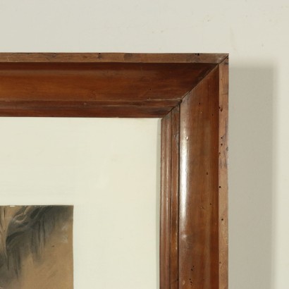 Epire Frame Mahogany Italy 19th Century