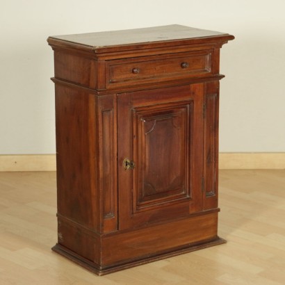 Bedside Table Walnut Italy 18th Century