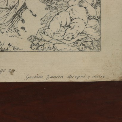 Couple De Gravures de Gaetano Zancon Debut '800