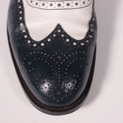 Scarpe bicolore clearance uomo anni 50