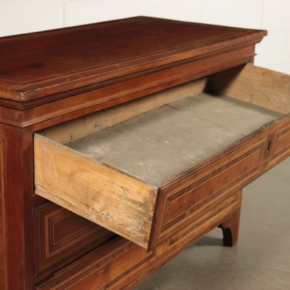 Chest of Drawers Marple Cherry Walnut Italy 18th Century