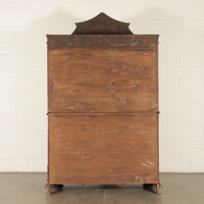 Antiquitäten, Kleiderschrank, Antiker Kleiderschrank, Antiker Kleiderschrank, Antiker italienischer Kleiderschrank, Antiker Kleiderschrank, neoklassizistischer Kleiderschrank, Kleiderschrank aus dem 19. Jahrhundert, piemontesischer Kleiderschrank