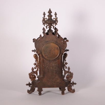 Table Clock Bronze France 19th Century