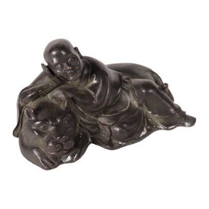 Figura de bronce de Lohan Pindola
