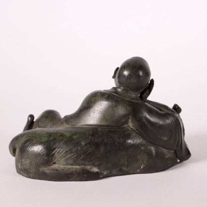 Figure en bronze de Lohan Pindola