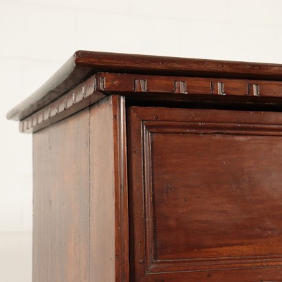 Chest of Drawers Walnut and Silver Fir Italy 18th Century