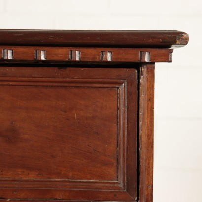 Chest of Drawers Walnut and Silver Fir Italy 18th Century