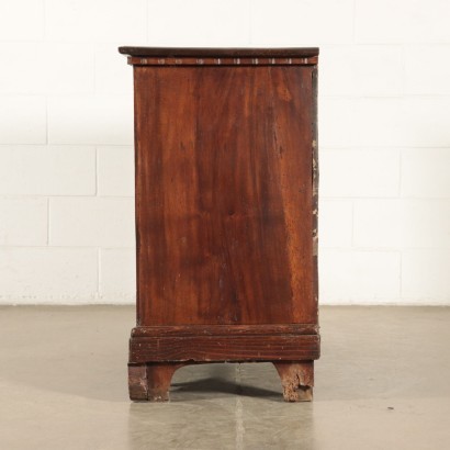 Chest of Drawers Walnut and Silver Fir Italy 18th Century