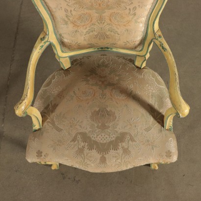 Paire de Fauteuils Style Baroque Tardif Italie '900