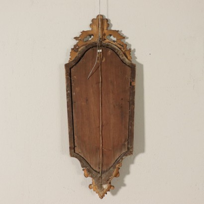 Group of 3 Luois XIV Wall Mirror Iron and Wood 18th Century