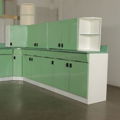 Kitchen Metallic Enamelled Italy 1960s Italian Production