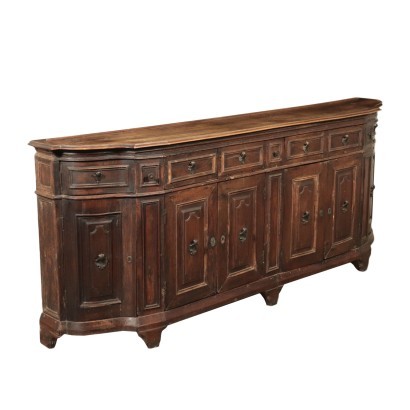 Credenza Barocchetto in Noce