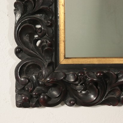 Neo-Baroque Wall Mirror Italy 19th Century