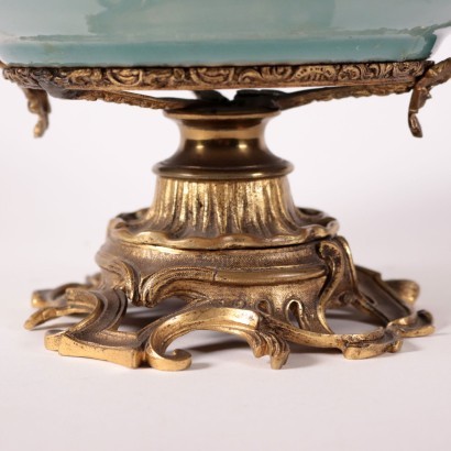 Upstand Bronze Ceramic China 19th Century