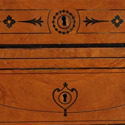 Chest Of Drawers Charles X Fir Maple Italy Second Quarter 19th Century