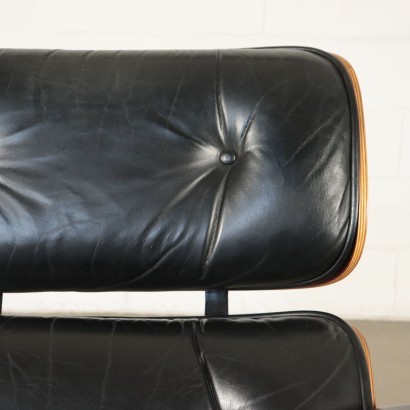 Charles And Ray Eames Swivel Armchair Wood Aluminum Leather 1960s 1970