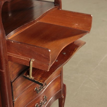 Liberty Bedside Table Walnut Italy 20th Century