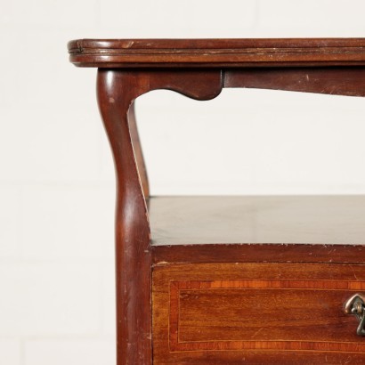 Liberty Bedside Table Walnut Italy 20th Century