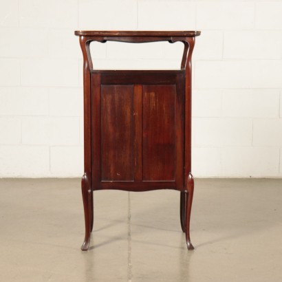 Liberty Bedside Table Walnut Italy 20th Century