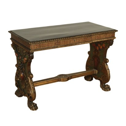 Neo-Renaissance Revival Table Italy 20th Century